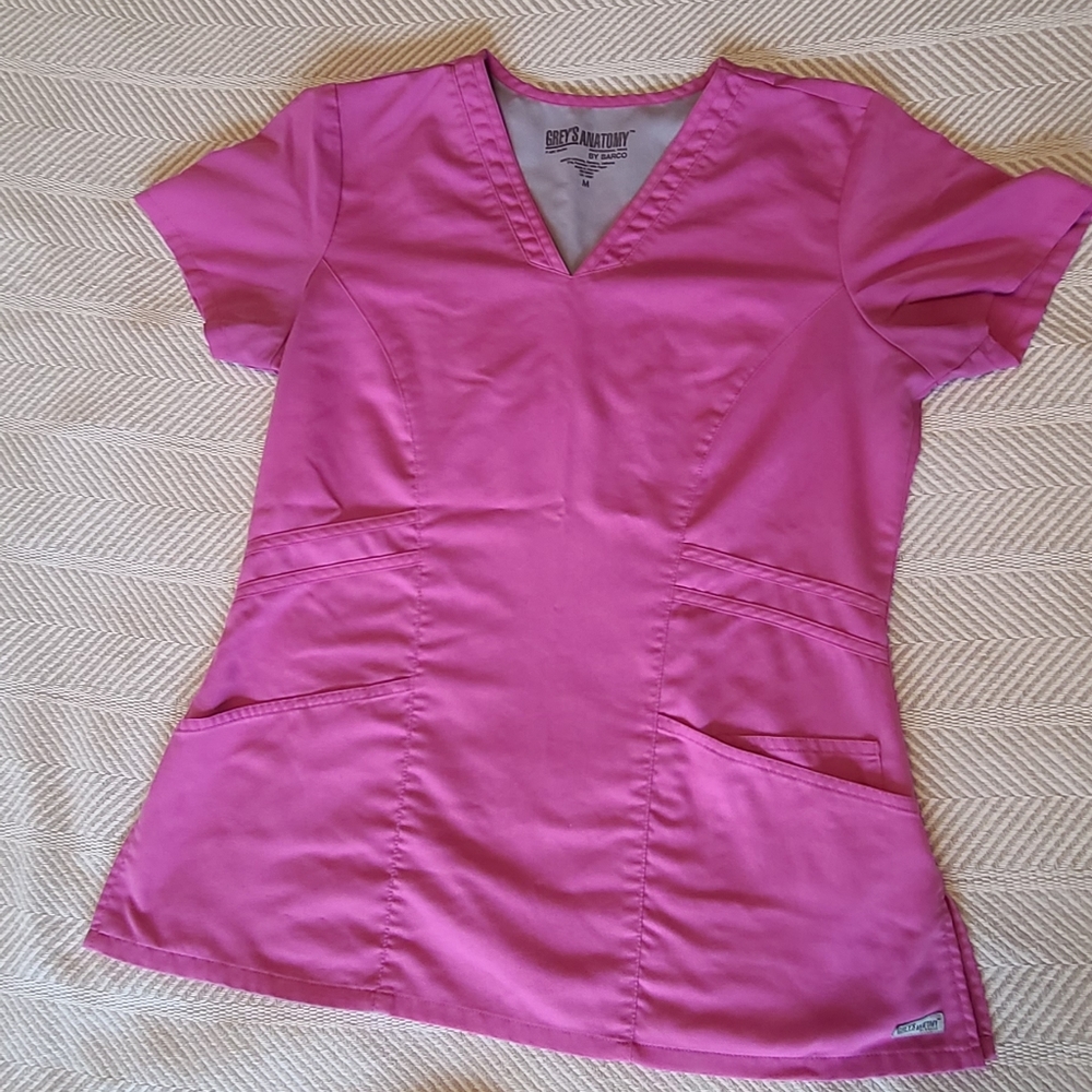 Pink Grey's Anatomy Top